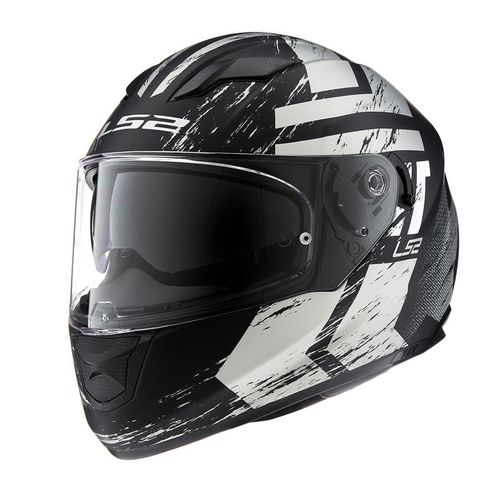 Casco LS2 320 Stream Evo Hunter Negro / Gris