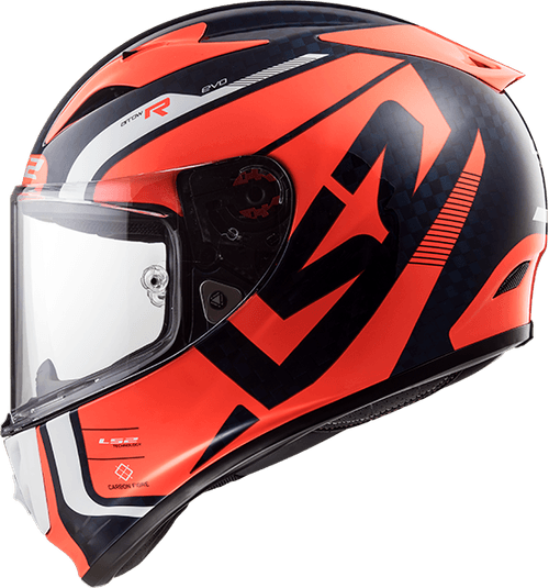 Casco LS2 323 Arrow C Sting Azul / Naranja