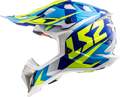 Casco LS2 MX700 Subverter Nimble Azul / Amarillo