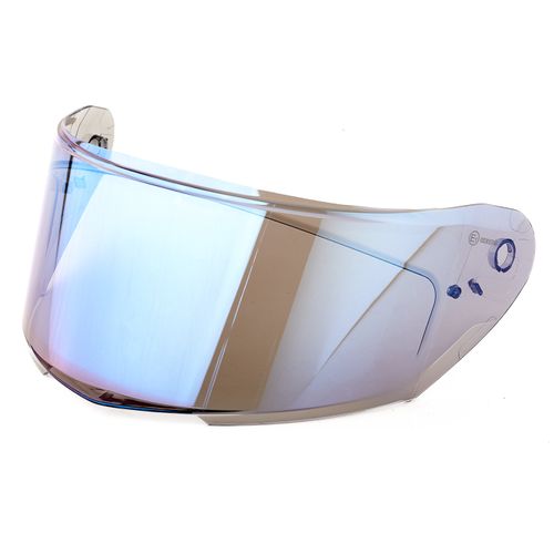 Visor MAC Speed Azul Tornasolado