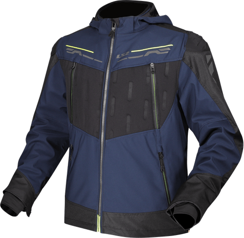 Campera Ls2 Zirconium Hombre Azul / Negro