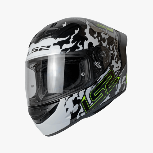 Casco LS2 352 Rookie Antars Negro / Blanco / Brillo
