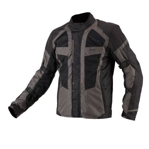 Campera LS2 Scout Hombre Negro / Gris