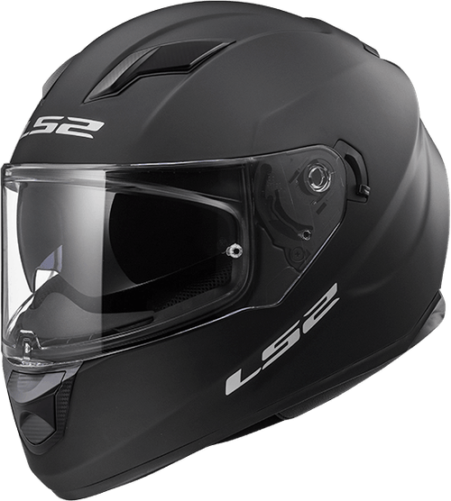 Casco LS2 320 Stream Solid Negro / Mate