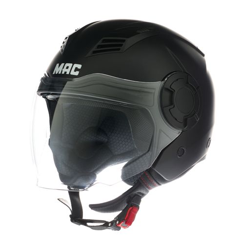 Casco MAC 766 Aerox Solid Negro / Mate