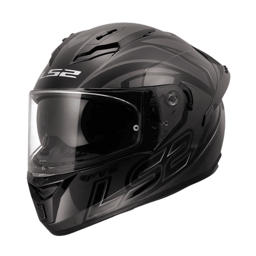 Casco LS2 806 Fusion Stingular Negro / Gris / Mate